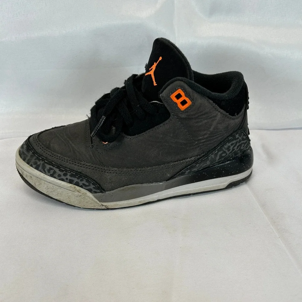 Jordan Air Jordan 3 Retro Fear Night Stadium Total Orange DM0966-080 Kids 1Y